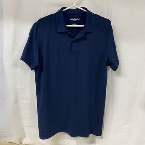 Bonobos Golf Navy Performance Polo Shirt Men’s Medium Slim Fit